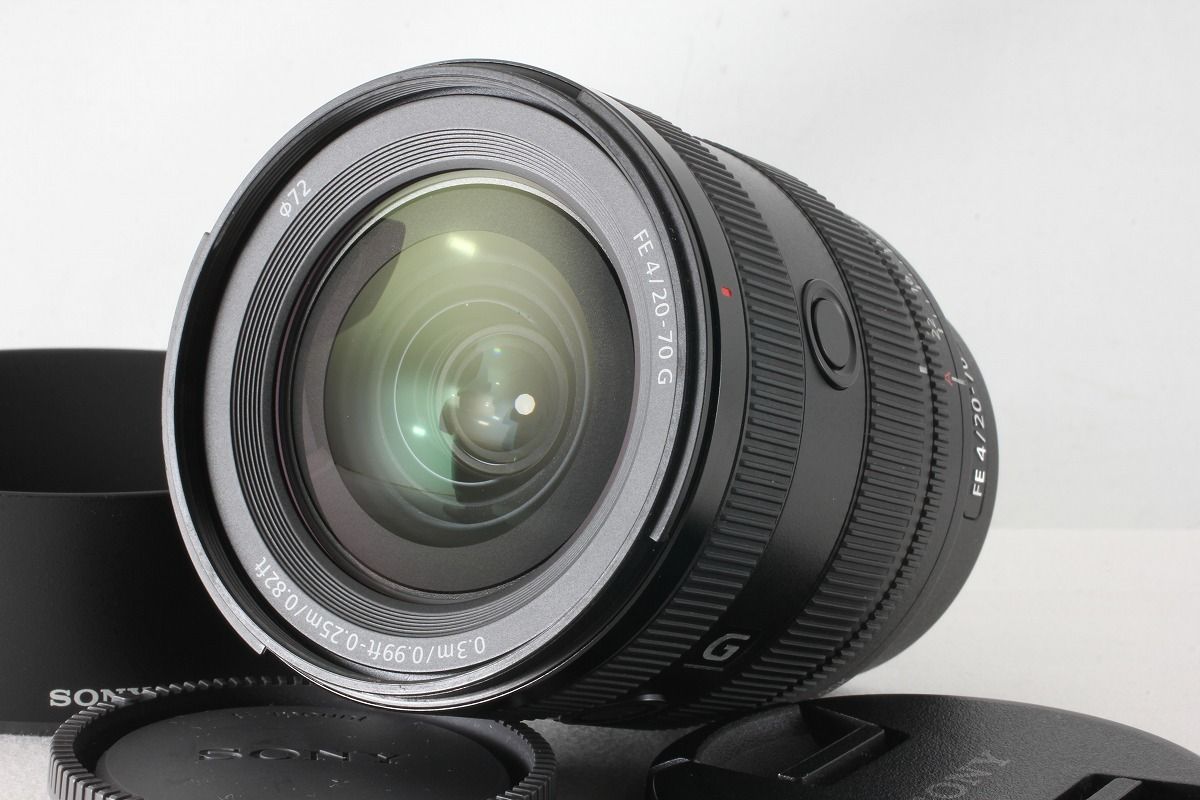 SONY FE 20-70mm F4 G SEL2070G 美品　元箱付き SONY 【 美品 】SONY FE 20-70mm F4 G SEL2070G レンズ 元箱