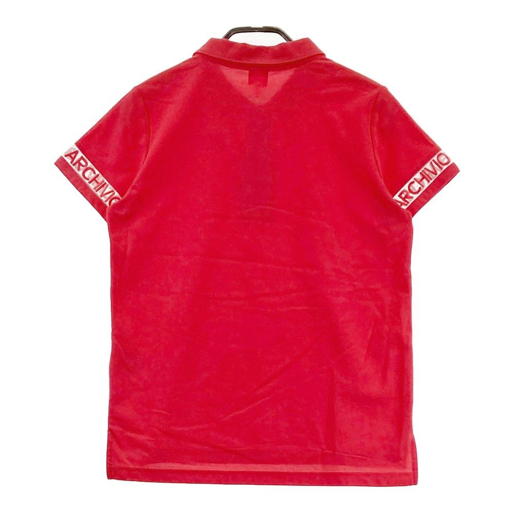 サイズ 38 ARCHIVIO アルチビオ 半袖ポロシャツ レッド系 240101210313 ゴルフウェア レディース ストスト