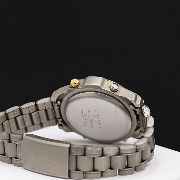 シチズン CITIZEN サンダーバード CC85-A42586（電池切れ