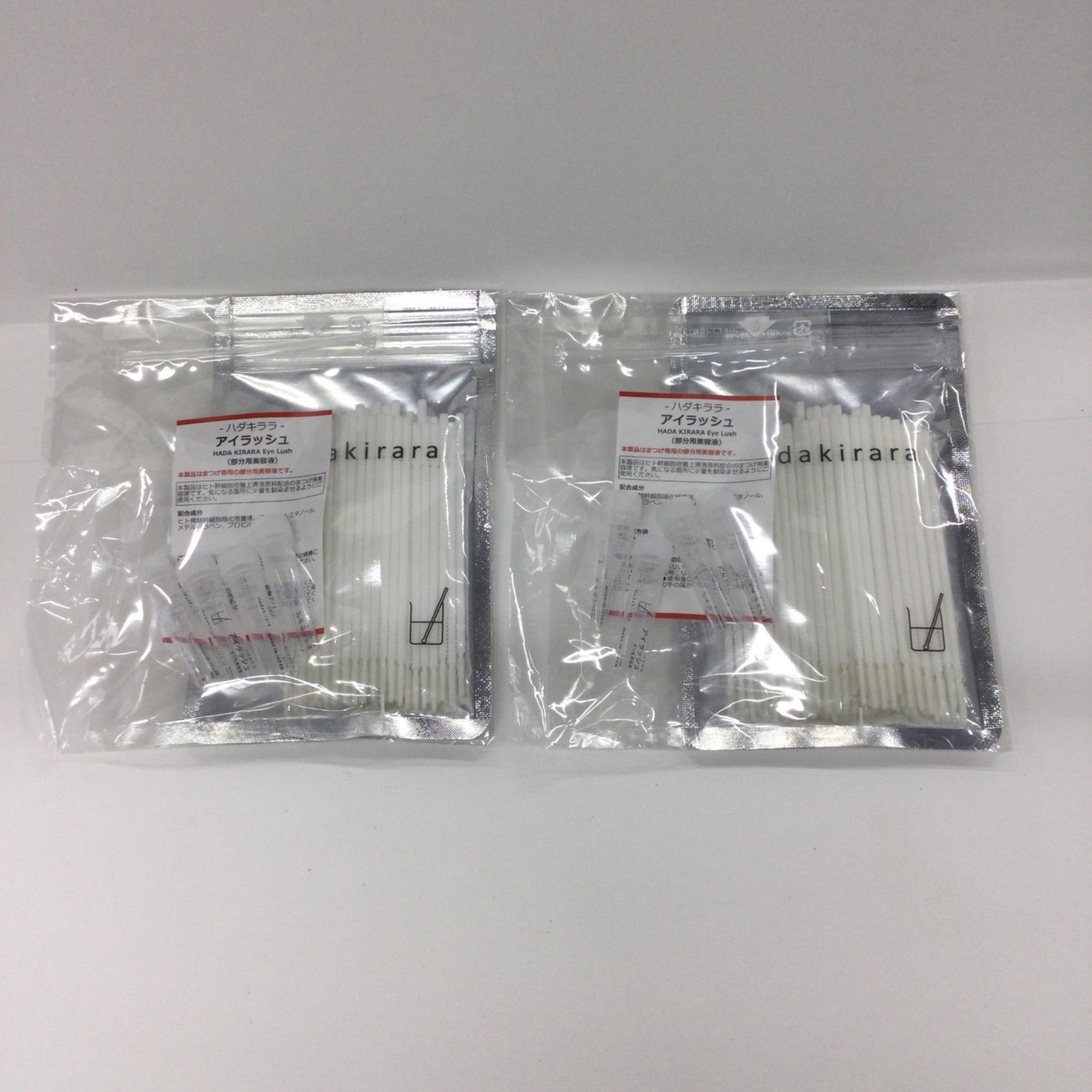 G945 K Hadakirara ハダキララ アイラッシュ まつ毛美容液 0.5mL 4本入 計2点セット