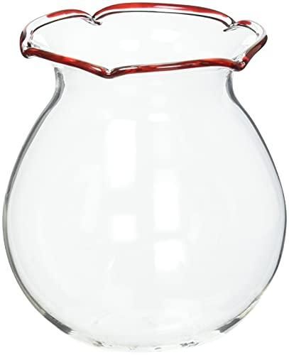 【新品・5営業日で発送】フォーカート ガラス細工 金魚鉢65mmRD (CNSW132／FG9XS)【入数:3】