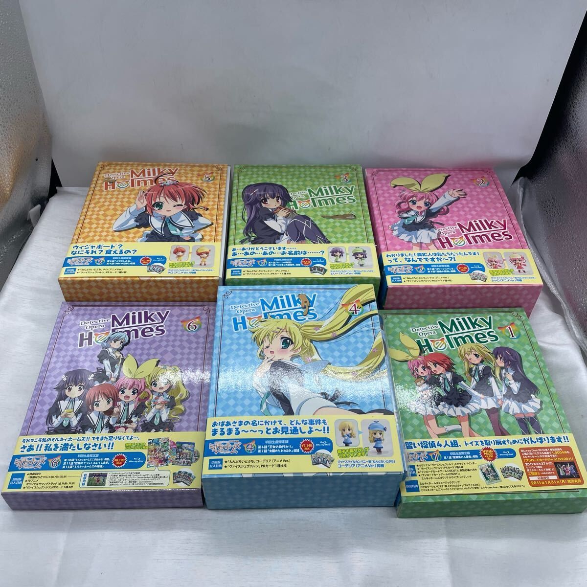 初回限定版】探偵オペラ ミルキィホームズ Blu-ray 全6巻セット