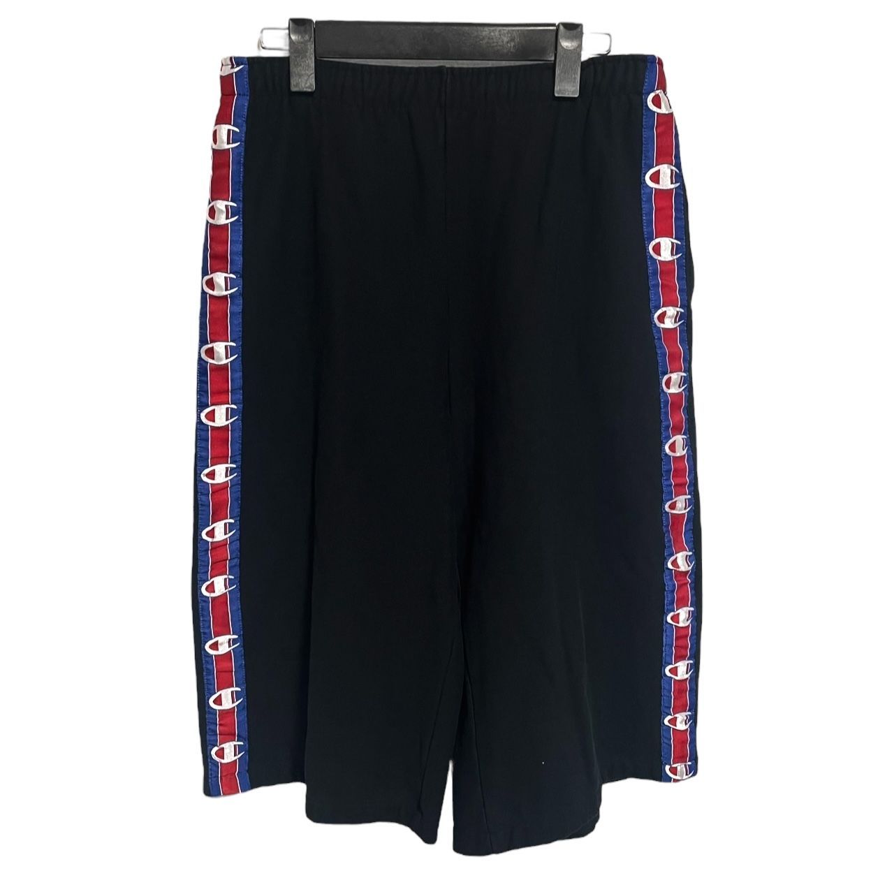 VETEMENTS × CHAMPION SIDE TAPE SWEAT HALF PANTS ヴェトモン チャンピオン スウェットショーツ