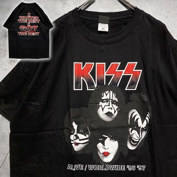KISS キッス Tシャツ tee ティーシャツ バンド ロック ツアー