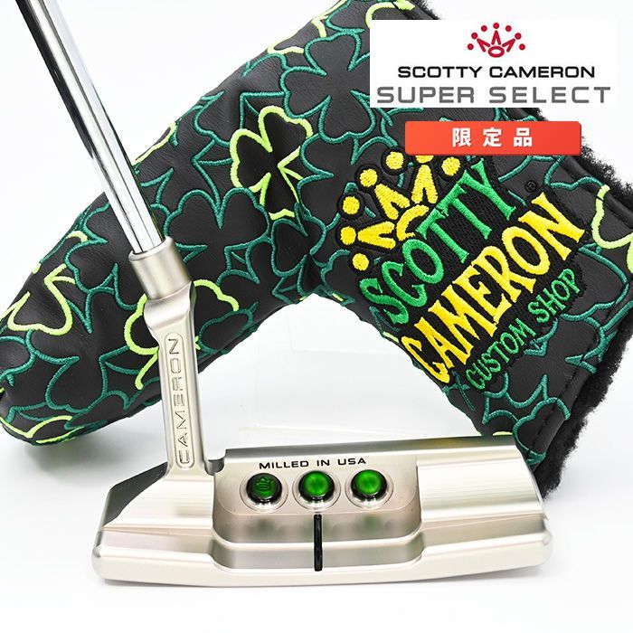 スコッティキャメロン 2023 スーパー セレクト ニューポート2+ 正規カスタム パター COA証明書付き Scotty Cameron Newport2 Plus ラッキー Super Select