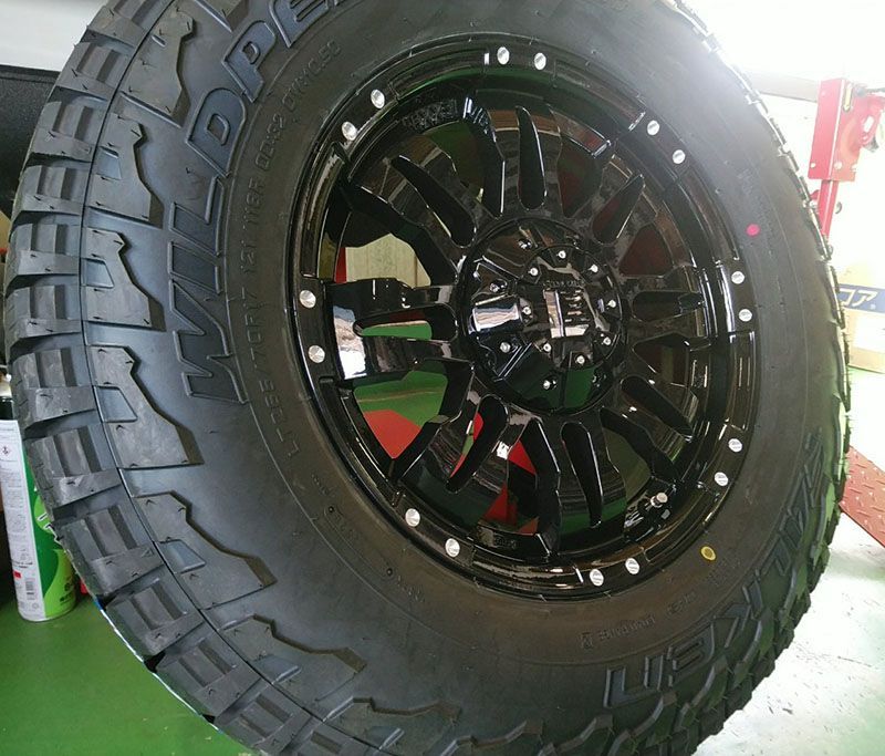 サーフ ハイラックス タイヤホイールセット FALKEN ワイルドピーク AT3W 265/65R17 17インチ Balano - メルカリ