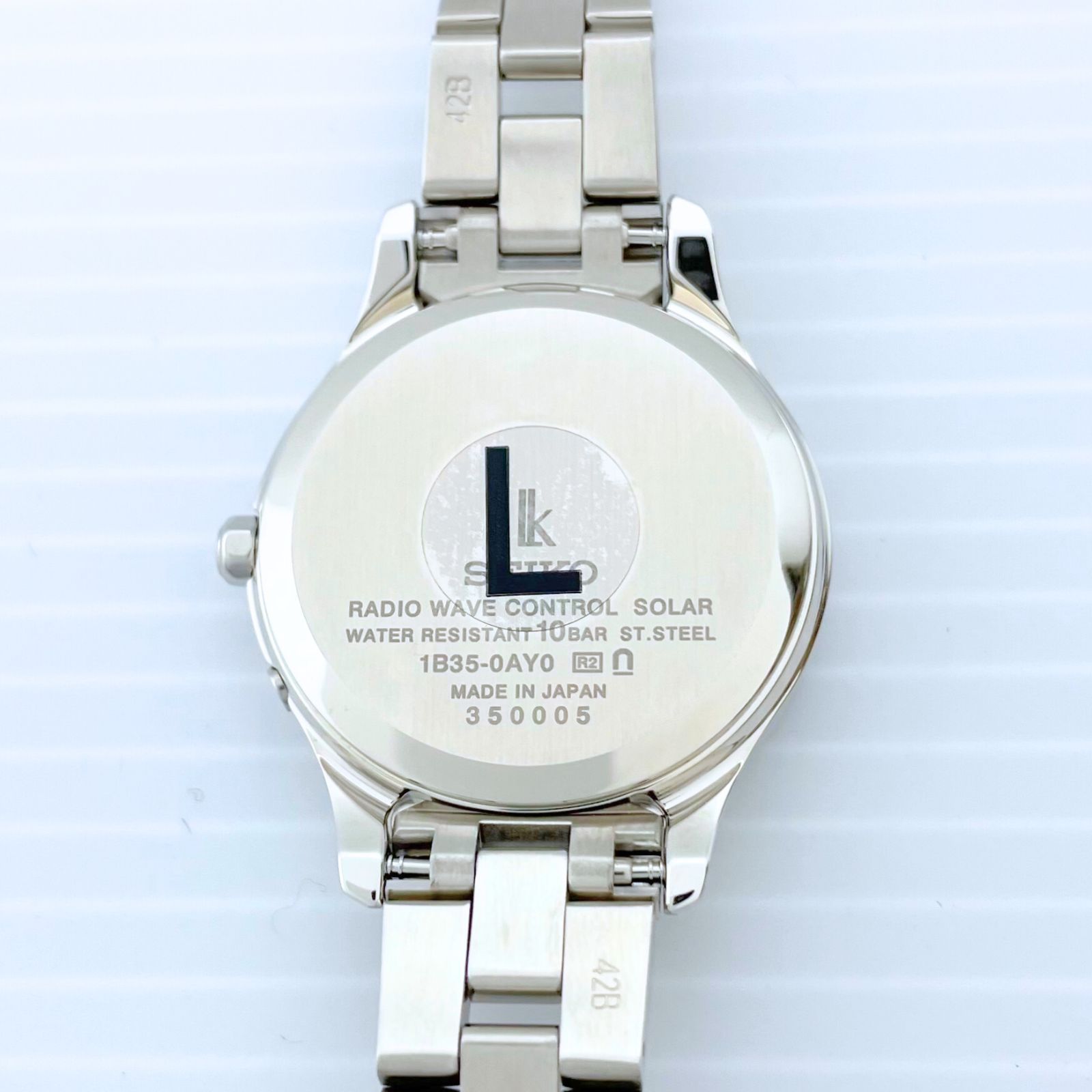 新品】セイコー ルキア SEIKO LUKIA ソーラー電波 腕時計 SSVV081
