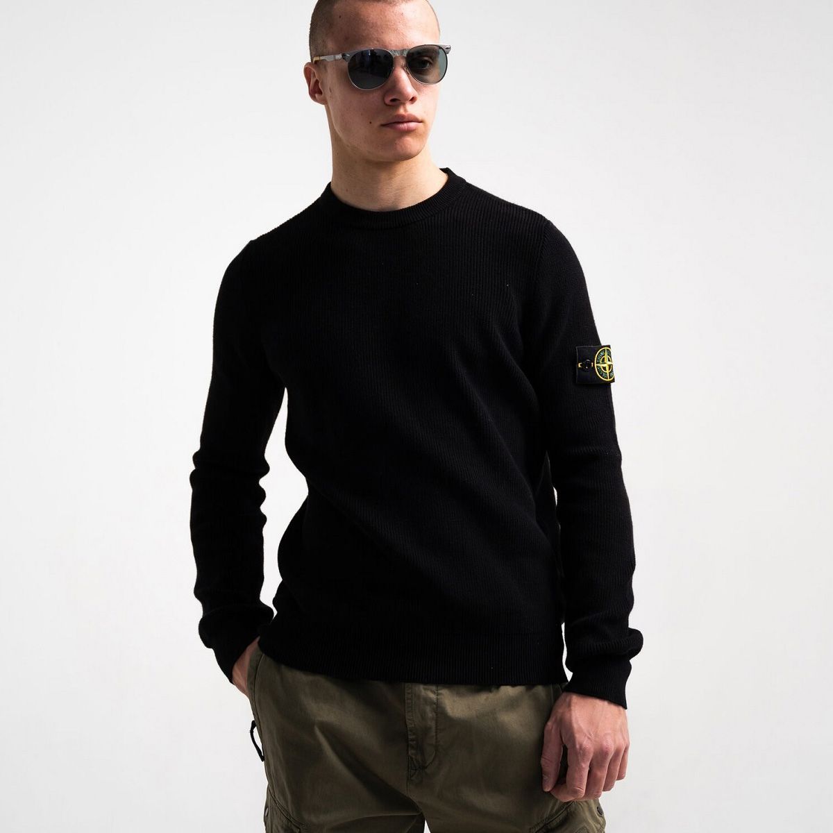 29 STONE ISLAND ストーンアイランド 7615550D8 V0029 ブラック