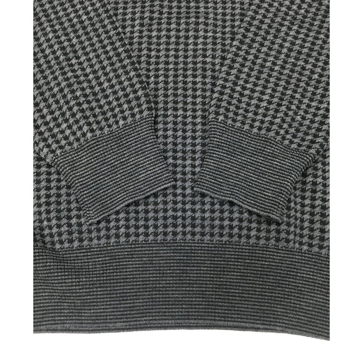 中古 メンズ パーリーゲイツ PEARLY GATES セーター 4(M) 黒×グレー