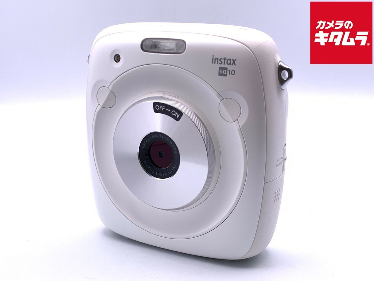 フジフイルム インスタントカメラ instax SQUARE SQ 10 チェキ ホワイト
