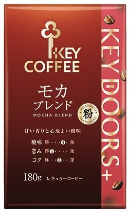 キーコーヒー モカブレンド(粉) VP(真空パック)180g×24 【公式通販】