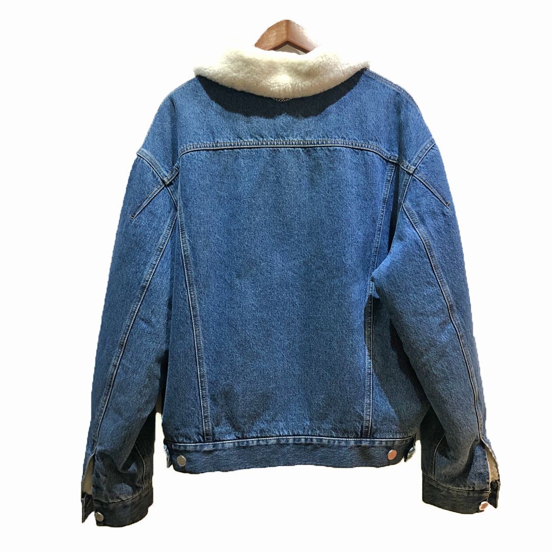 新品 《VETEMENTS》 ヴェトモン Paddedボア デニムジャケット S - G