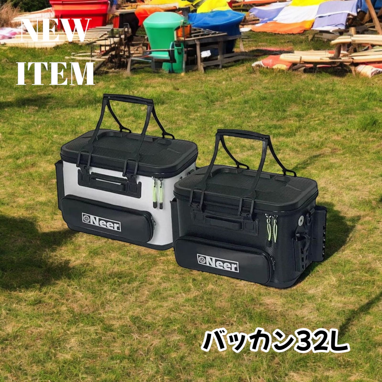 1273 バッカン タックルバッグ 32L WH ※北海道、沖縄、離島配送料有
