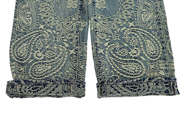 U字バギーデニム opium archive n2b y2k シュプリーム SUPREME 25SS Bandana Jacquard Baggy Jean ロゴ