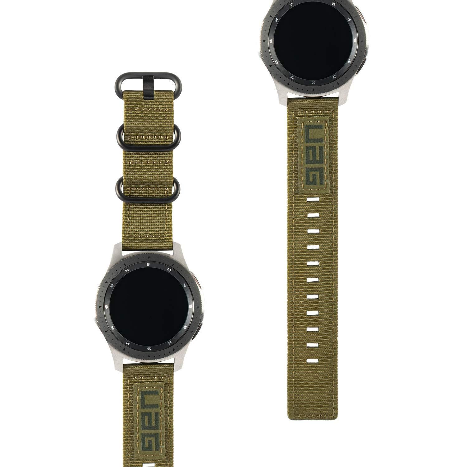 新品・在庫限即納】URBAN ARMOR GEAR UAG社製 Galaxy Watchバンド 46mm用  NATOシリーズ(オリーブドラブ)(UAG-GWLN-OD) ECJOY！ メルカリ