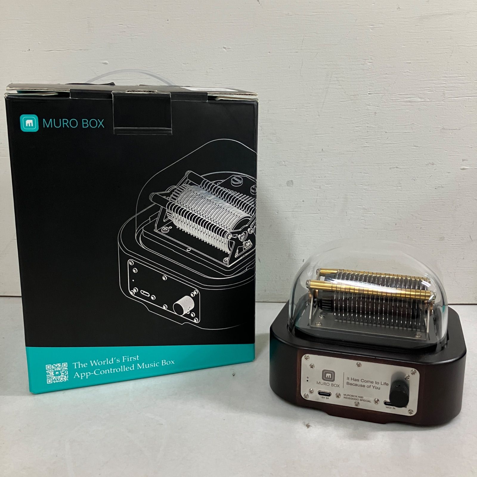 MURO BOX N20 スマートオルゴール 無限に聴ける  現状品 1.8kg 