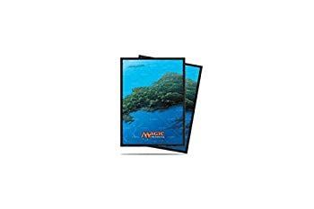 【中古】(未使用･未開封品)　MTG マナ第5弾 アンヒンジド デッキプロテクター 島 qdkdu57