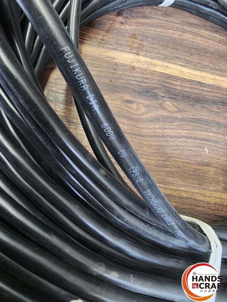 ♭ フジクラダイヤケーブル CVケーブル 2C×2SQ 約90ｍ 熊本けやき通り店 HRDEVELOPMENT_JP