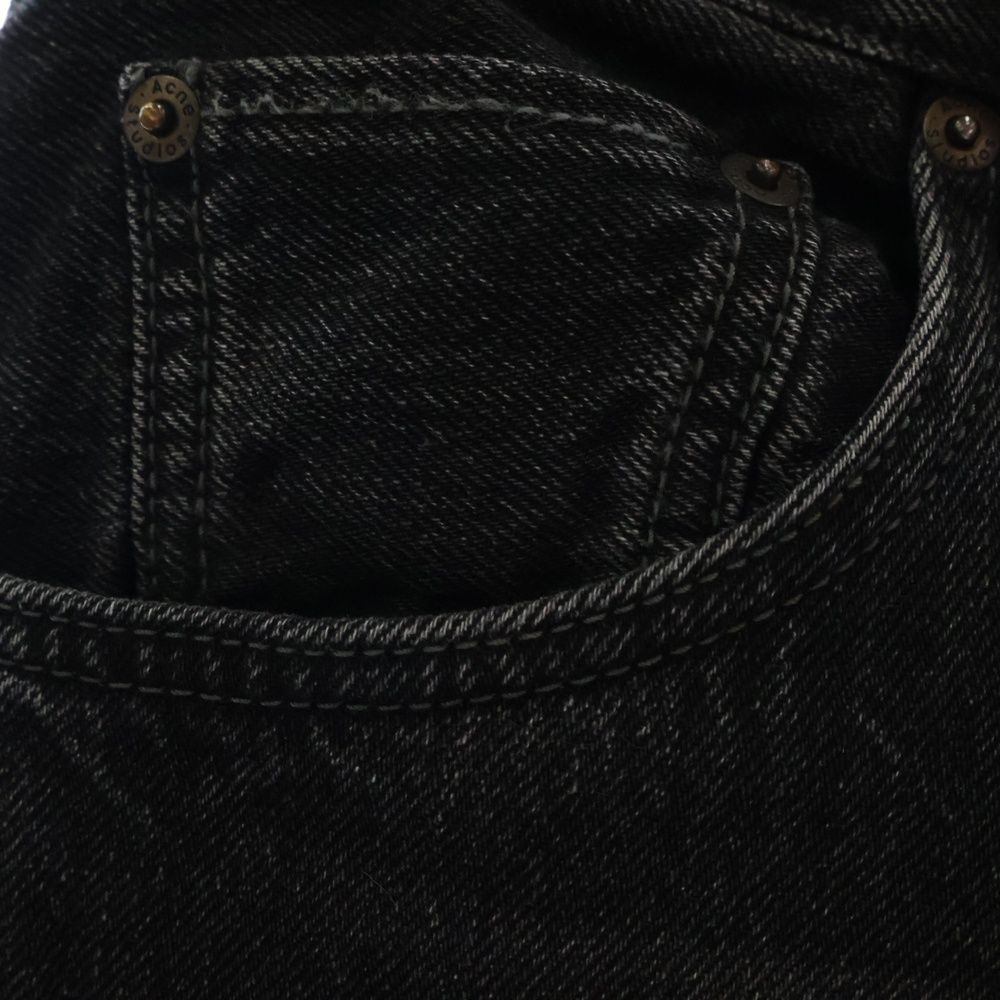 Acne Studios ヴィンテージブラック ブーツカットデニム2021m