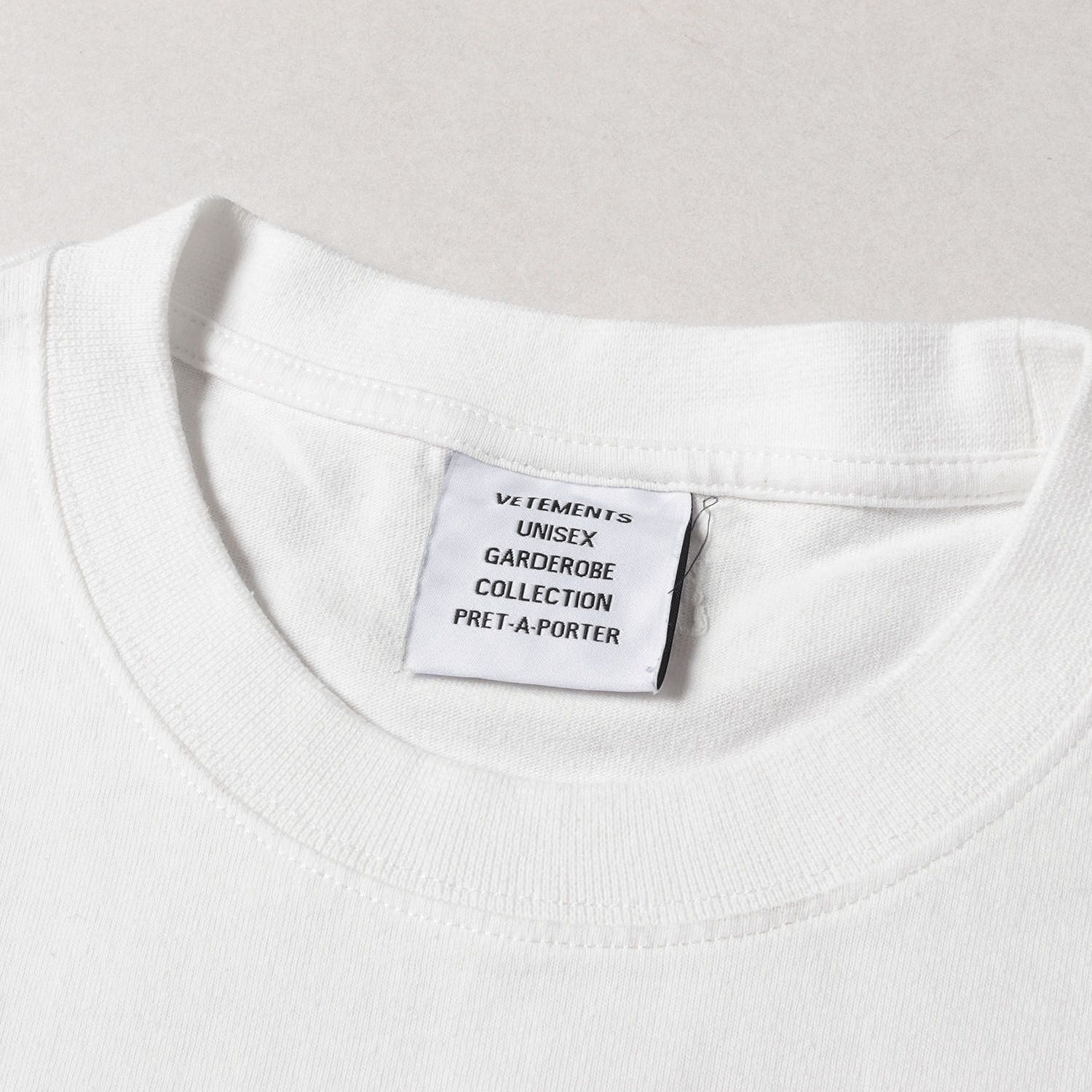 VETEMENTS ヴェトモン Tシャツ サイズ:M ブランドロゴ 半袖 Logo 