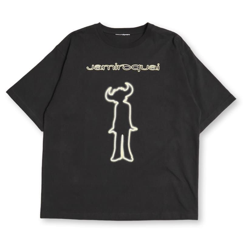 新品 メンズ ジャミロクワイ Jamiroquai バッファローマン プリント