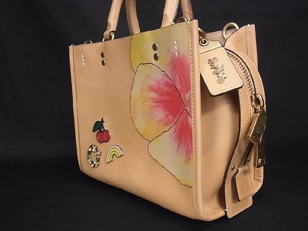 □新品同様□ COACH コーチ C9066 22SS koki ローグ25 ウィズパンジー