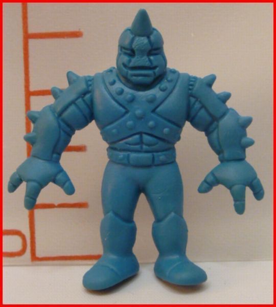 キン肉マン消しゴム 【パート18-254 サタンプリンス□青】当時物 キン