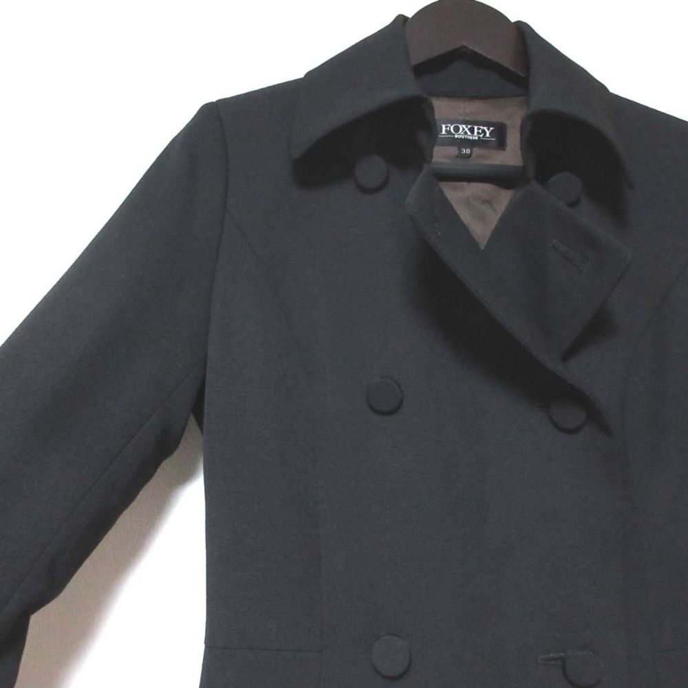 美品 FOXEY BOUTIQUE フォクシーブティック スリットスリーブ ダブル  