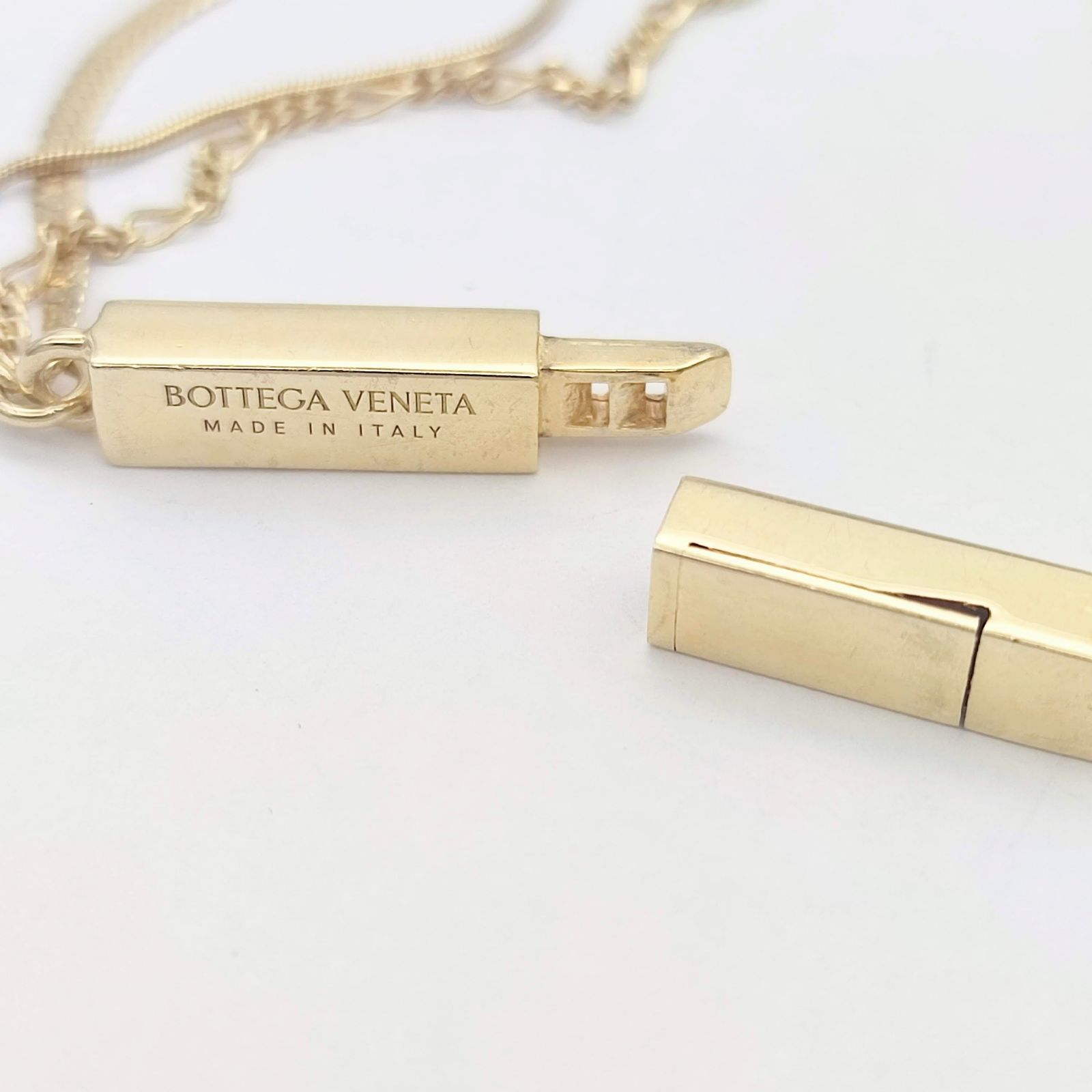 美品】BOTTEGA VENETA ボッテガヴェネタ トリプルチェーン ID 