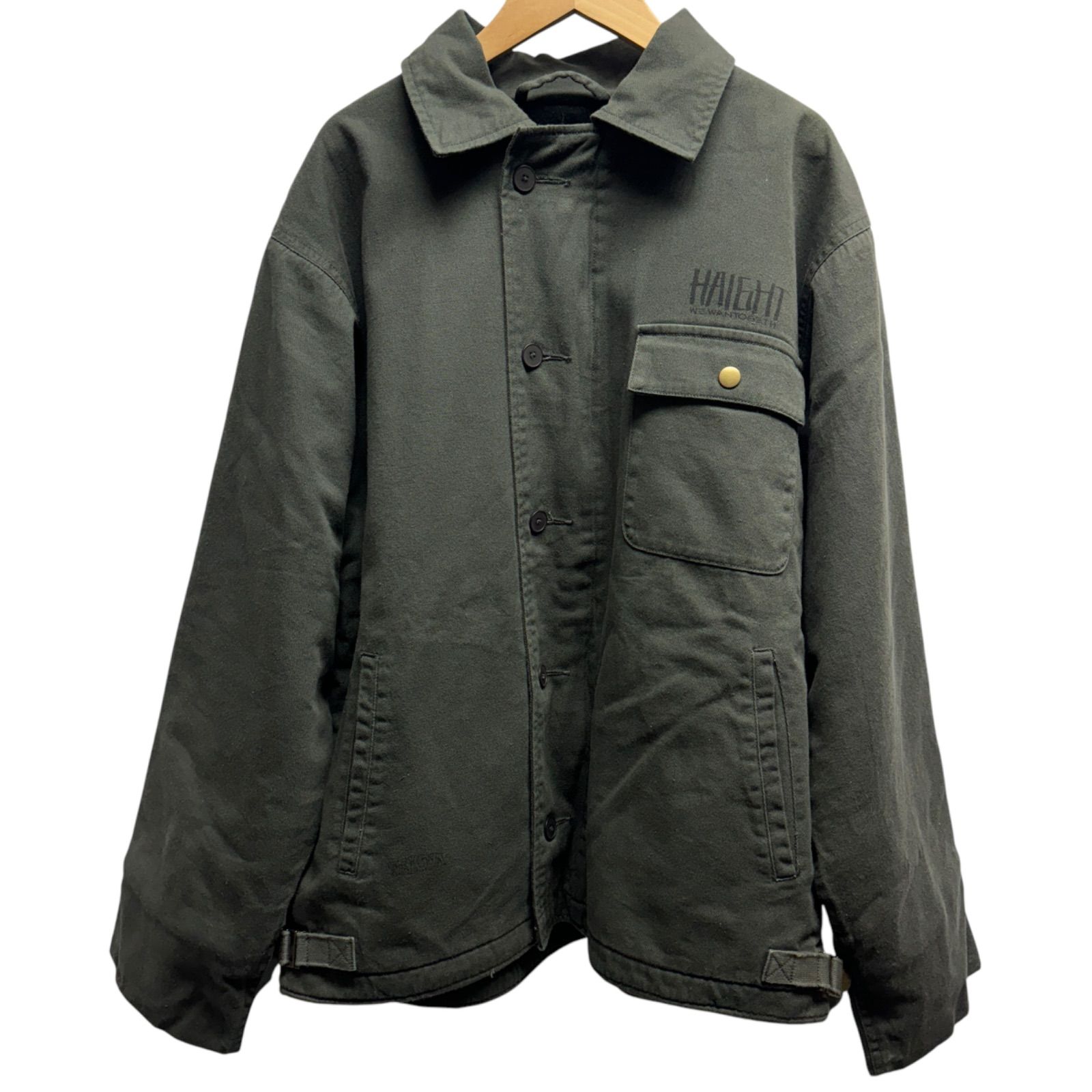 HAIGHT ヘイト Washed Deck Jacket デッキジャケット バックプリント  