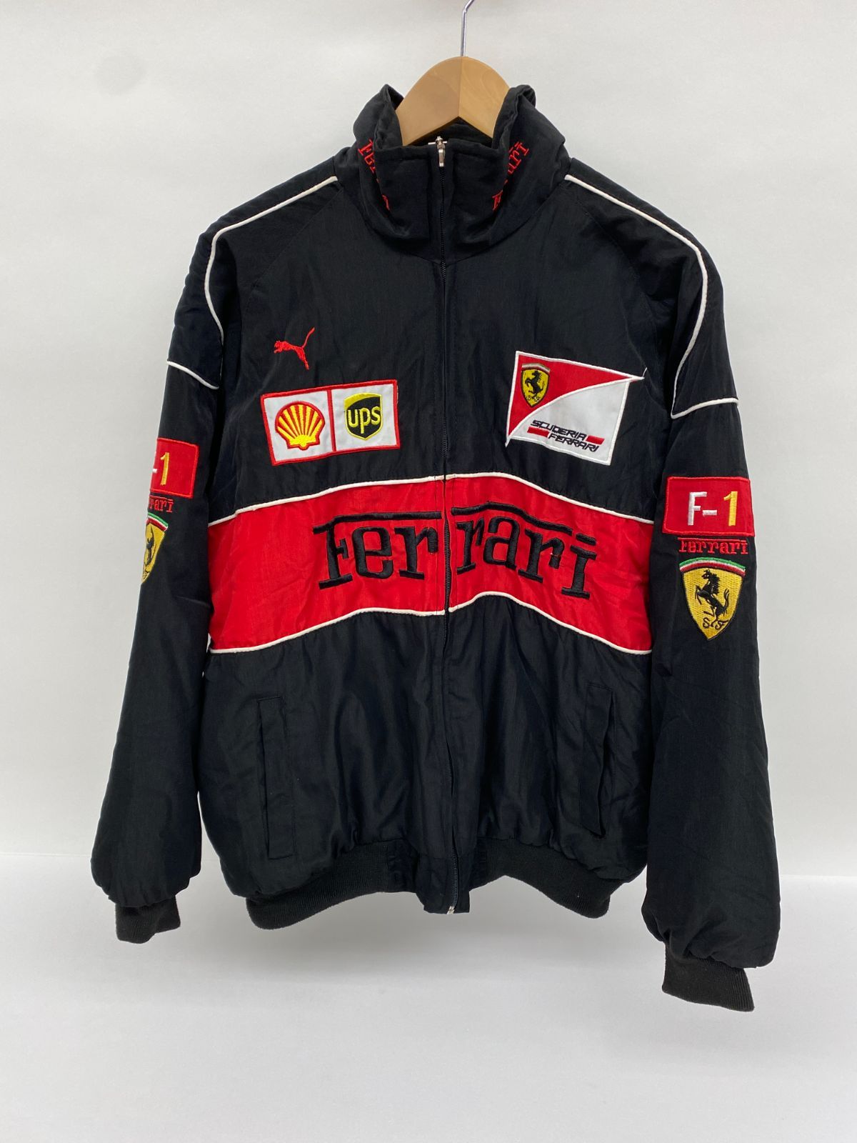 Ferrari 中綿 レーシングジャケット 【M128-20250809-08KS