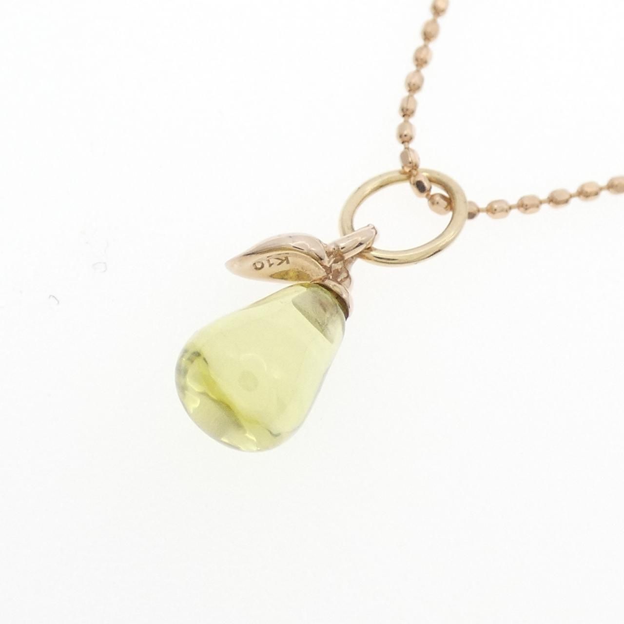 NOJESS ダイヤモンド ネックレス ノジェス ネックレス K10 