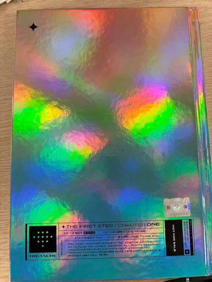 TREASURE ジフン 直筆サイン入りポラ TREASURE（トレジャー）サイン入り アルバム TREASURE ジフン 直筆