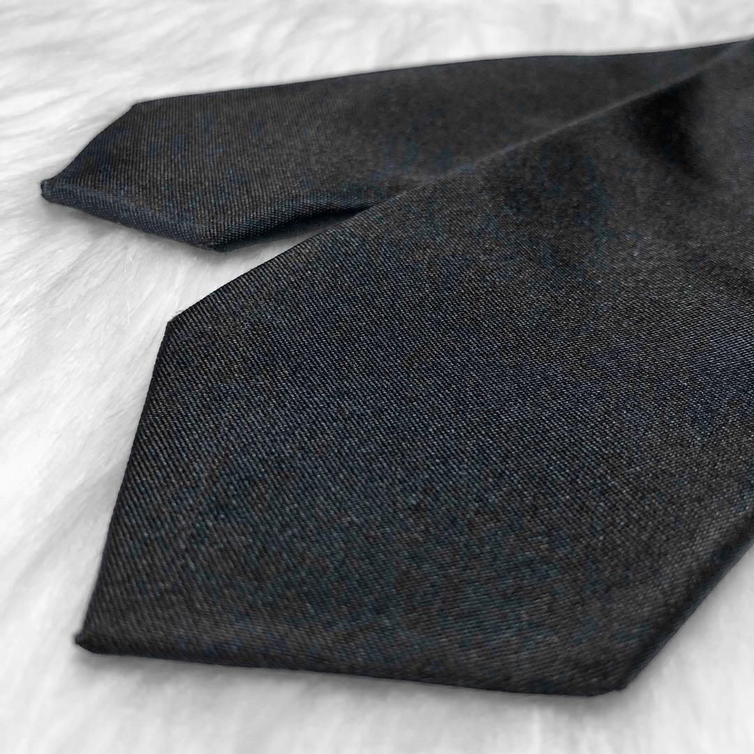 HUGO BOSS☆ヒューゴボス ナロータイ ネクタイ ソリッド 無地 ブラック