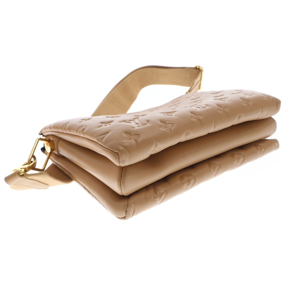 ルイヴィトン Louis vuitton M21263 クッサンPM ベージュ【中古  