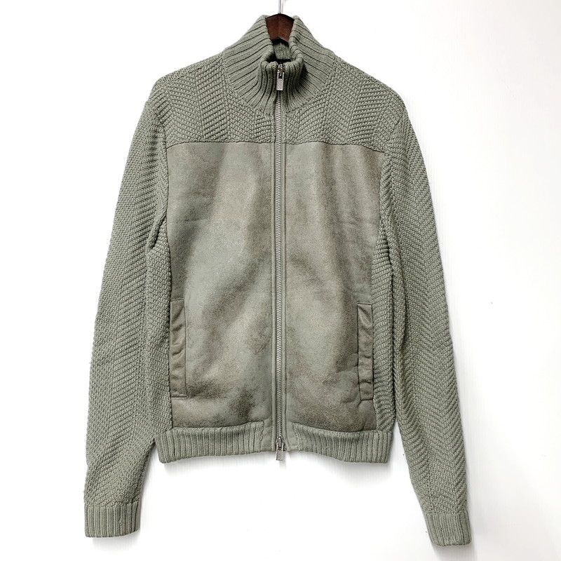メンズ ARMANI EXCHANGE アルマーニエクスチェンジ 6YZB1B ZMM2Z 正規 DOUBLE ZIP KNIT ダブルジップニット アウター トップス 長袖 141-250330-ma-15-IZU
