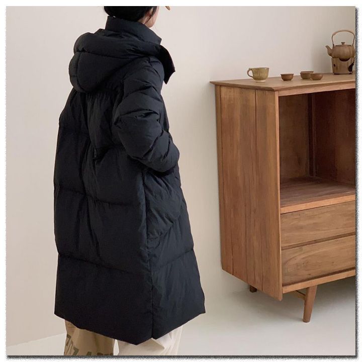 ホワイトダックダウン ロングコート