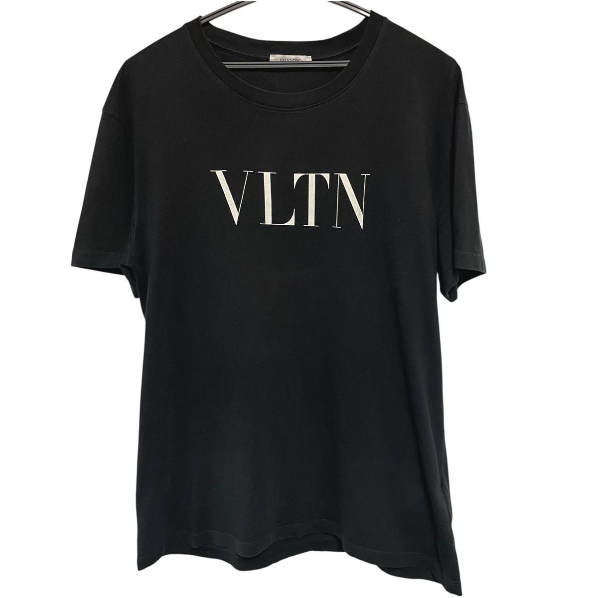 中古】 VALENTINO ヴァレンティノ VLTN ロゴTシャツ SV3MG10V3LE