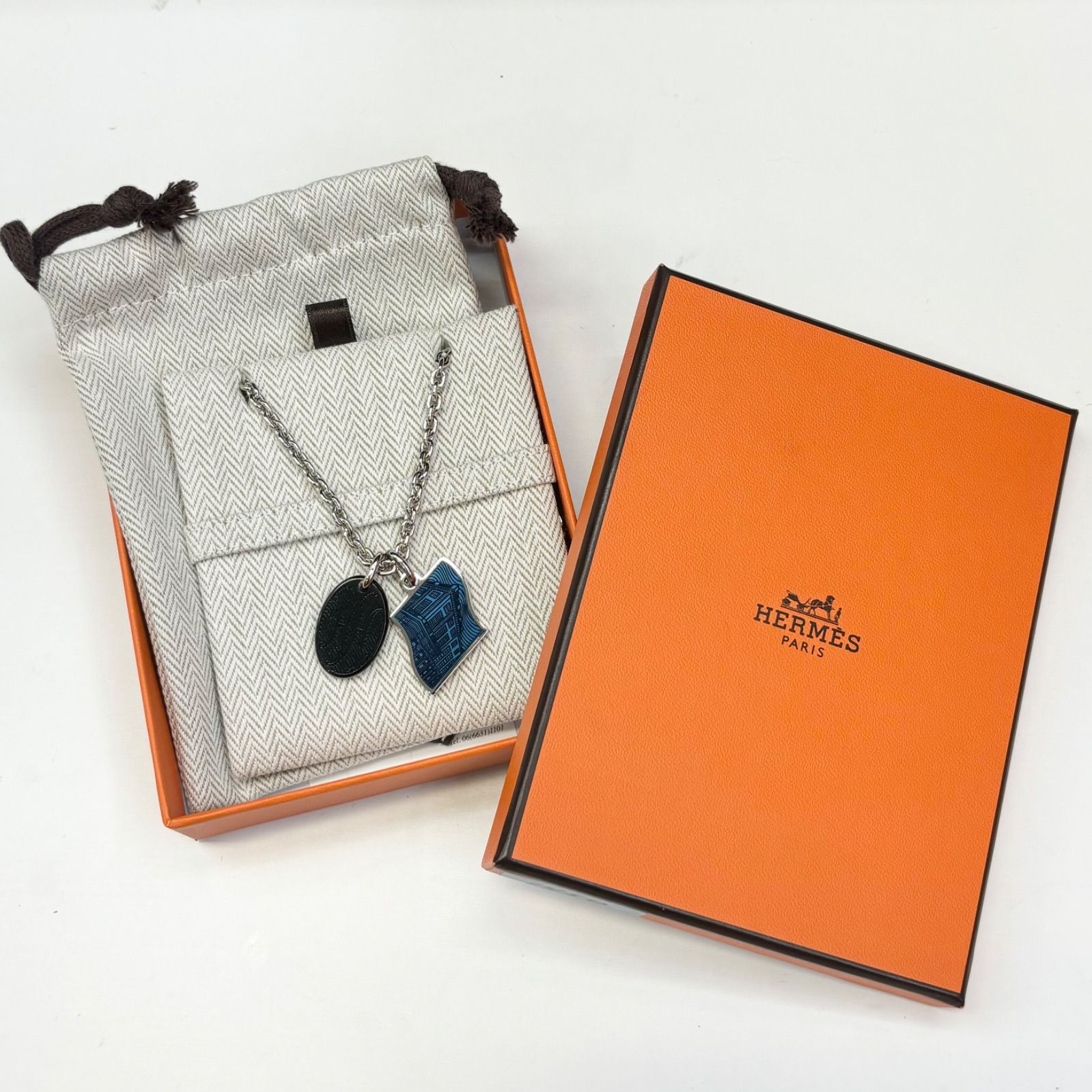 未使用品◎HERMESエルメス ネックレス/パラード/メンズ - メルカリ