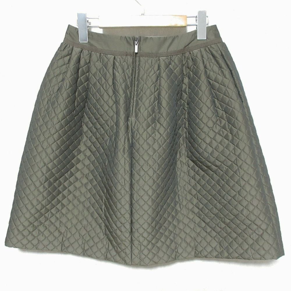 美品 FOXEY フォクシー キルティングスカート 35583 サイズ40