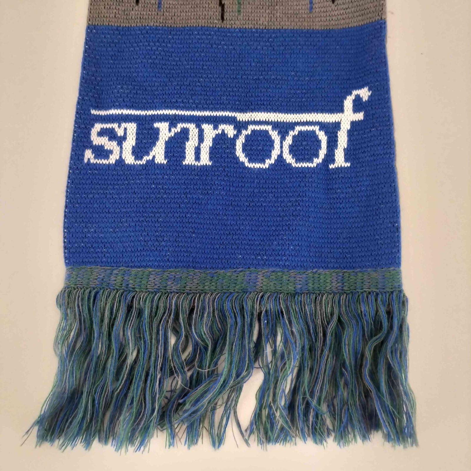 SUNROOF reversible knit muffler マフラー サンルーフ sunroof SRF racing car decal graphic reversible