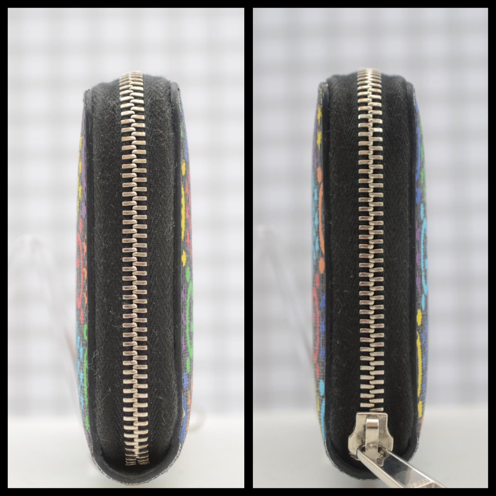 美品】GUCCI GGサイケデリック ジッピーウォレット スプリーム