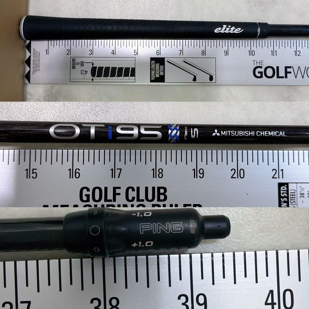 良品 PINGスリーブシャフト 4UT用 OTi95 フレックスS - メルカリ