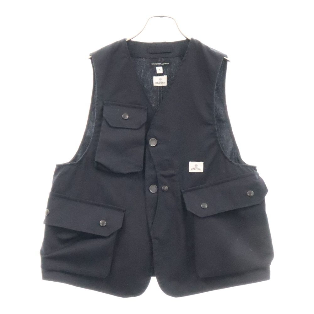 Engineered Garments (エンジニアド ガーメンツ) EG Upland Vest (TC) アップランド ベスト ネイビー 18-04-6-008