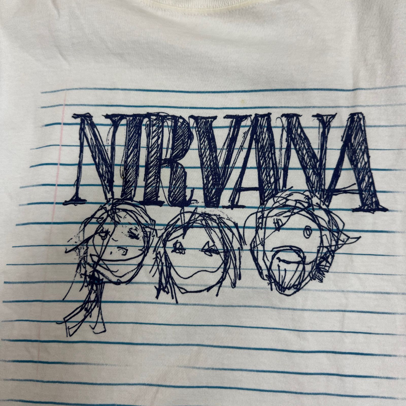 Nirvana Graphity Tee 90s クルーネック プリント ヴィンテージ T 
