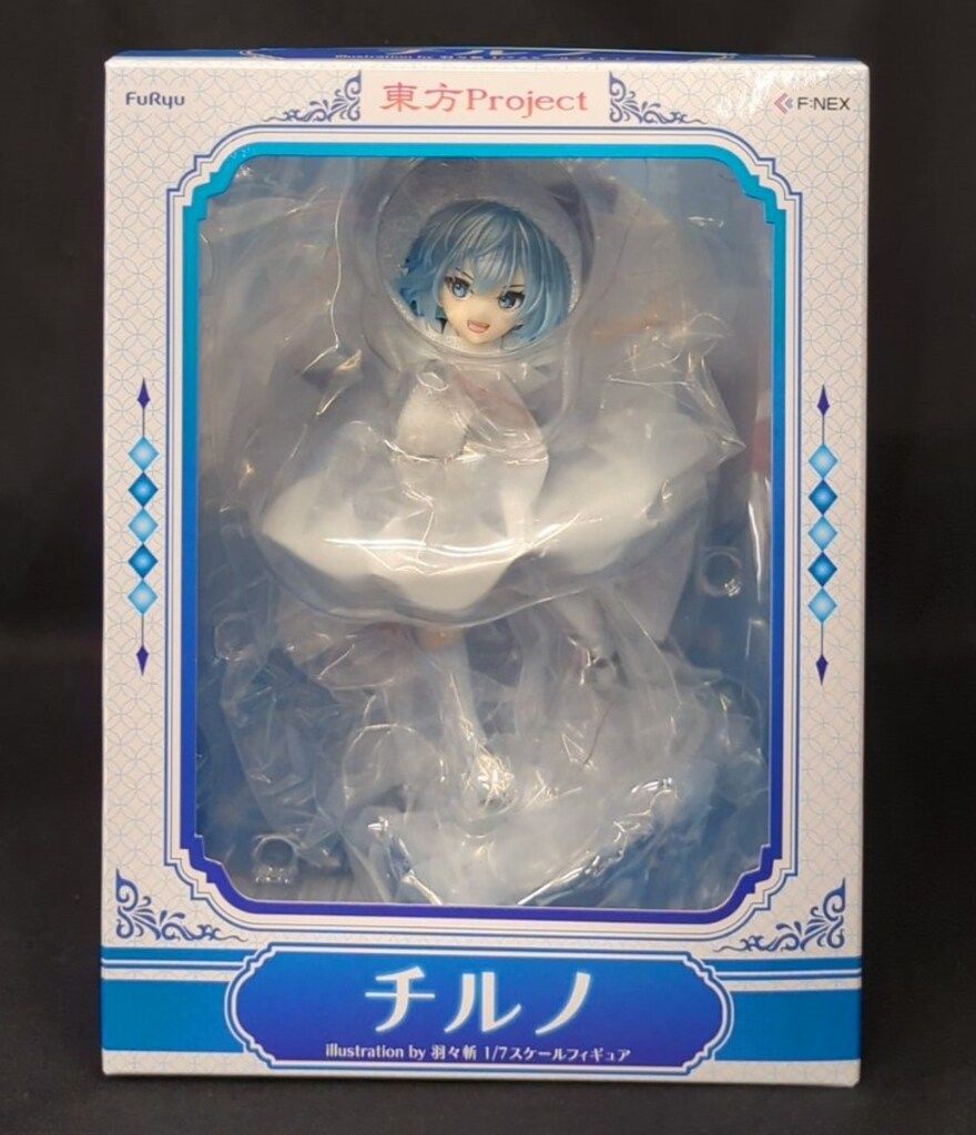 チルノ 1/7完成品フィギュア [フリュー] フリュー株式会社 東方Project チルノ illustration by 羽々斬 1