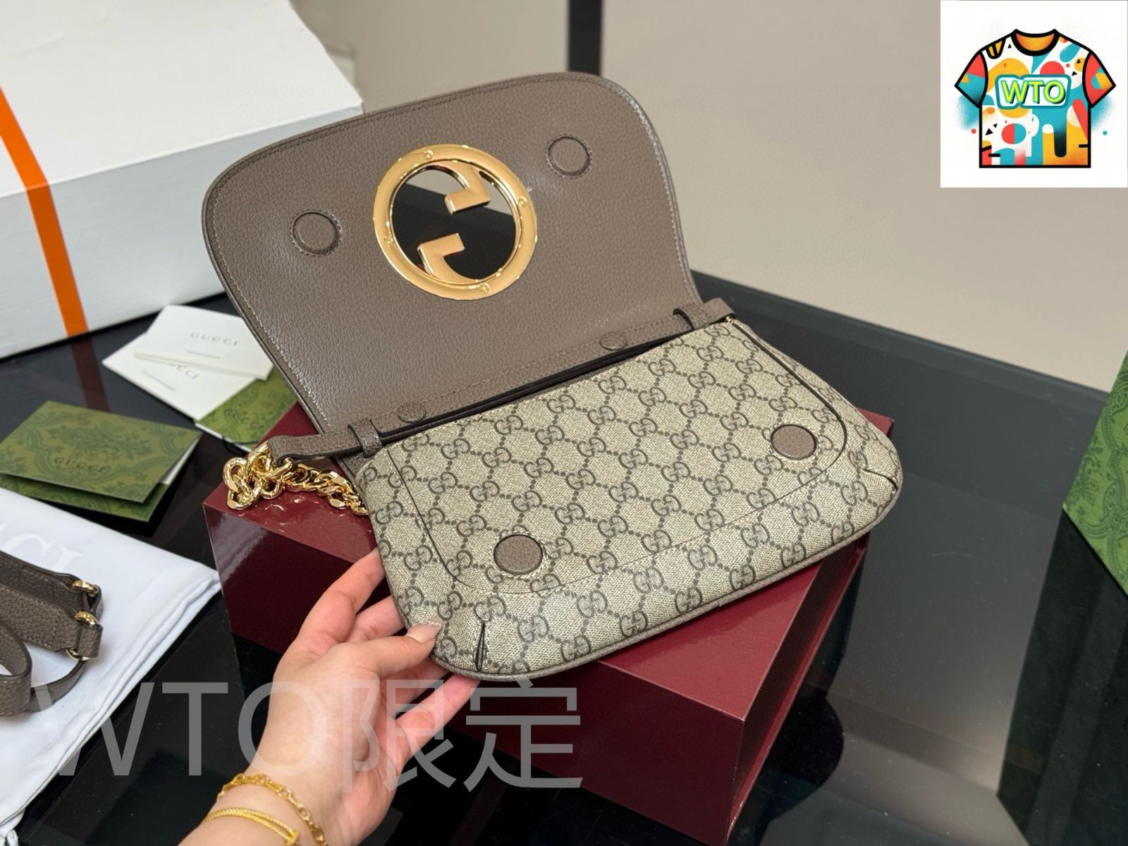 ⭐︎週末限定値引き⭐︎GUCCI アイボリー ボディバッグ 今日WTO】Gucci グッチ ブロンディ ショルダーバッグシリーズ