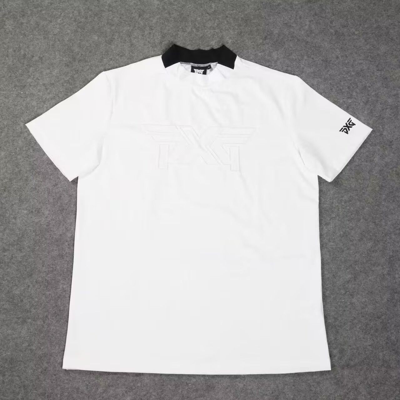 メンズ PXG ゴルフ クルーネック 半袖Tシャツ 速乾 通気性