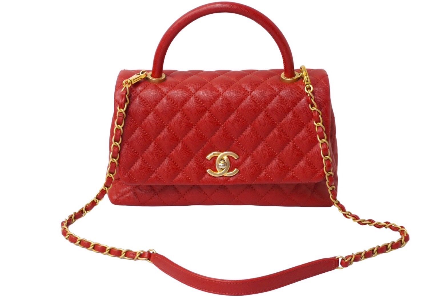 CHANEL シャネル ココハンドルXS 2WAYハンドバッグ ココマーク A92990