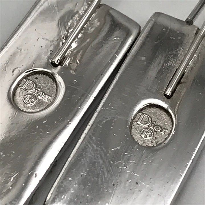 良品 Christian Dior ディオール ピアス トロッター プレート NO.2